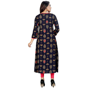 Heny Enterprise BEST Designer Rayon fancy Kurti for womens - LATEST Kurti for ladies