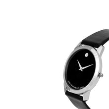 Load image into Gallery viewer, TIMEWEAR Men's Analogue Black Dial Leather Strap Watch - 190BDTG
